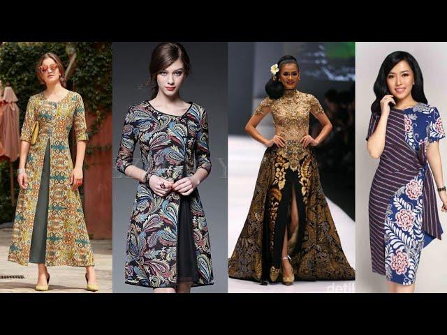 Latest Batik frocks design & styles 2022