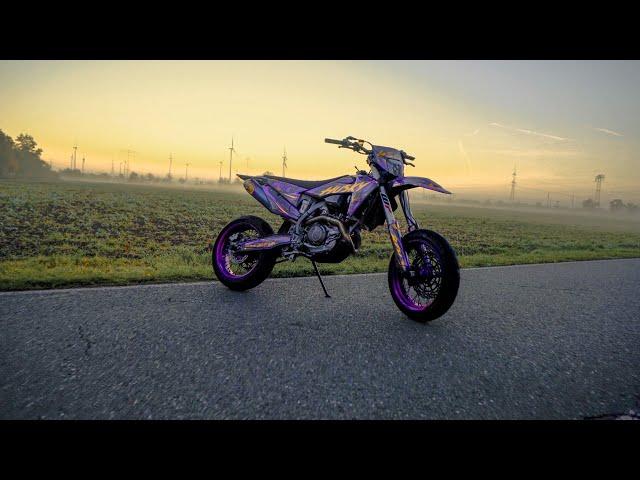 HUSQVARNA FE 450 SUPERMOTO (RE)BUILD | toni._st_