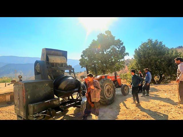 An Emotional Farewell: Completion of the Roof Concrete Pour and Goodbye from the Workers to Family