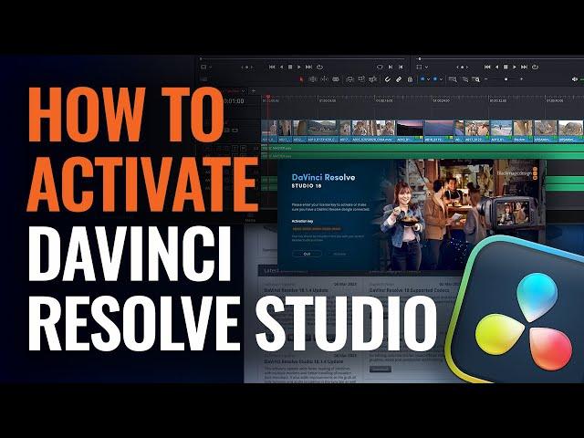 How to Activate DaVinci Resolve Studio