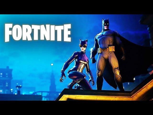 Fortnite - Official Batman Crossover Reveal Trailer | Gotham City Rift Zone, Catwoman