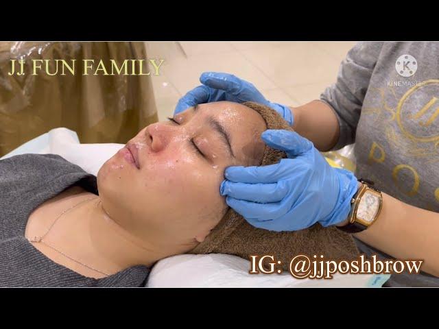 TOTOK WAJAH DI @jjposhbrow | Face treatment | RAHASIA AWET MUDA