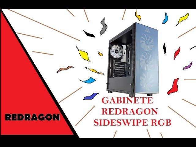 GABINETE REDRAGON SIDESWIPE RGB