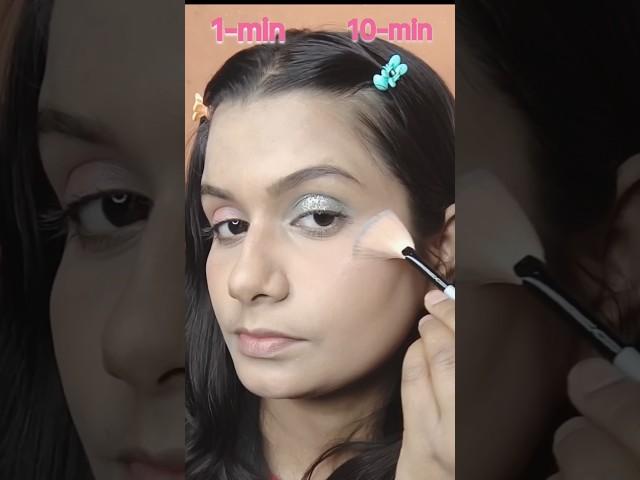 #1-min 10-min makeup look#shorts #tyshorts#shortsfeed#shortsvideo#makeup