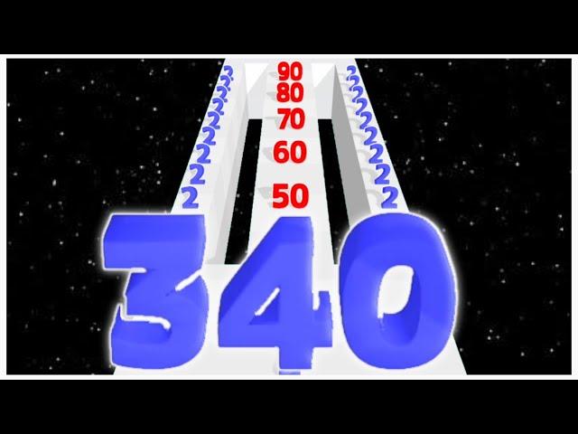 Number Master - Addition Math Game - Numbers Run 3D