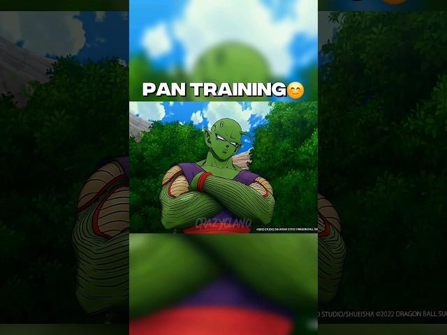 Pan Training Vs Gohan Training With Piccolo