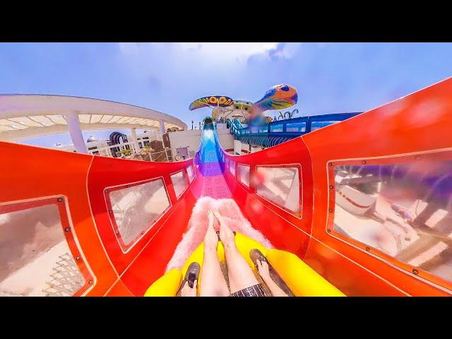 NEW Turtle Coaster - Proslide RocketBLAST - The Land of Legends - Onride - 4k - Wide Angle