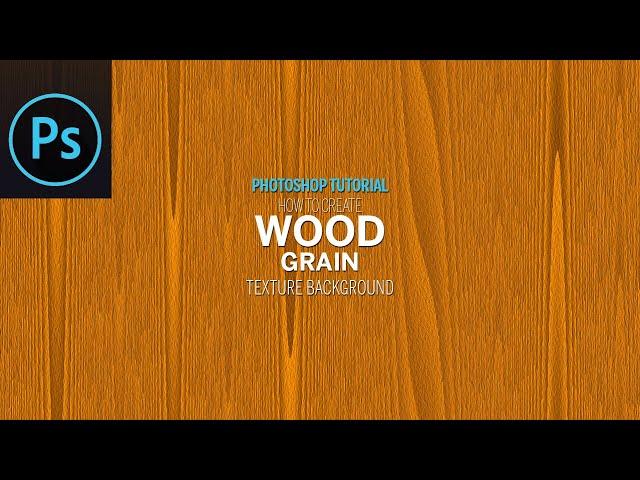 Creating Wood Grain Texture Background in Adobe Photoshop Tutorial @AllFreePik