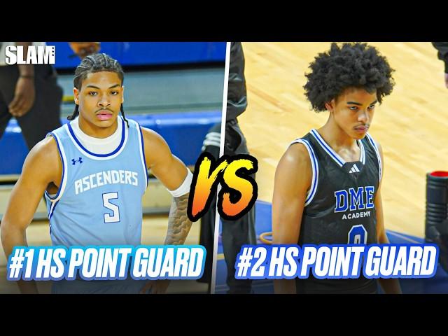 The TOP 2 POINT GUARDS in HS Matched Up!  Darius Acuff  Mikel Brown!