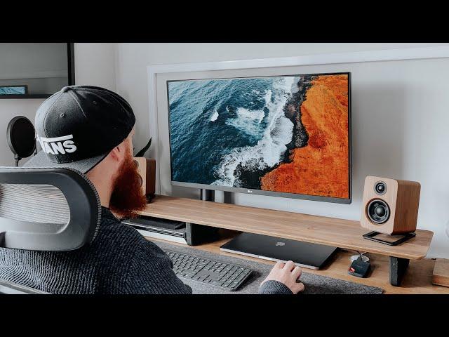 The Perfect Productivity Monitor - LG 32” 4K UltraFine Ergo Setup