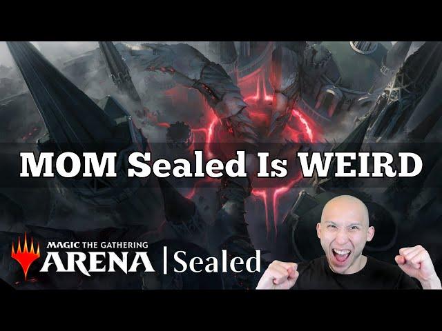 MOM Sealed Is WEIRD | March of the Machine Sealed | MTG Arena