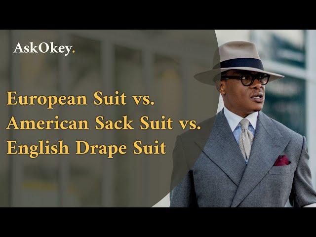 European vs. American vs. English Drape Suit | Shopping for a Bespoke Tailor | Design Choices