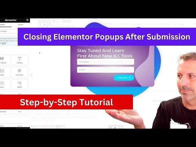 Closing Elementor Popups After Submission | Step-by-Step Tutorial