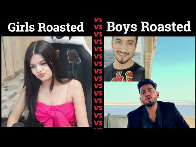 Girl Roasted VS Boys Roasted || Funny Roaster@Ajimwa  #memes #girlsvsboys #roast #roasting