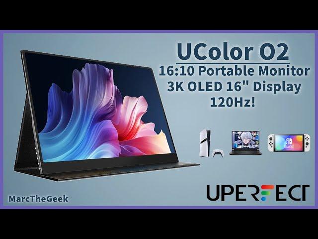 UPERFECT UColor O2 16" OLED 120Hz Portable Monitor