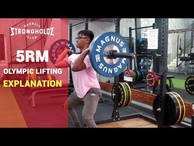 STRONGHOLDZ 5RM OLYMPIC LIFTING EXPLANATION