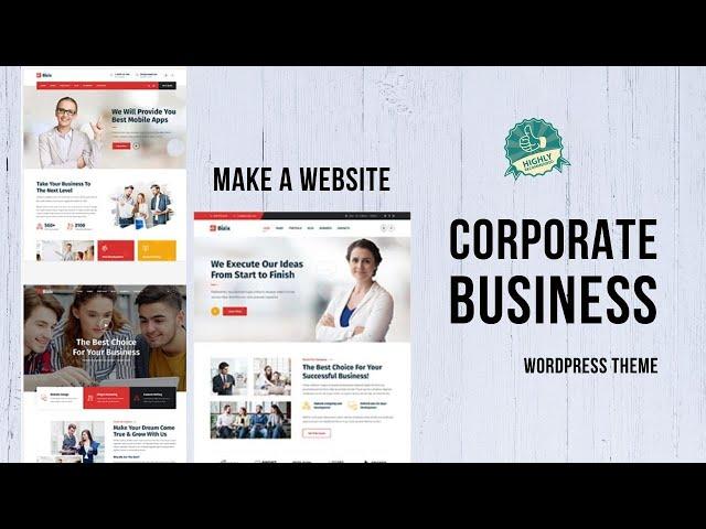 Corporate Company and Business Website | Creative Startup Business Elementor WordPress Theme | Bizix