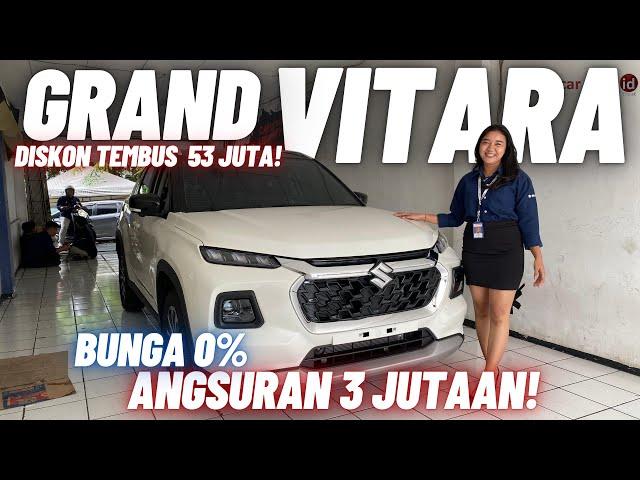 Turun Drastis Diskon Sampai 53 Juta⁉️Review Suzuki Grand Vitara 1.5 Type GX Hybrid Terbaru 2024