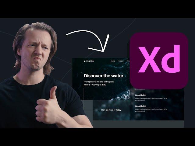 Adobe XD 2022 Crash Course - Design a Real Layout!