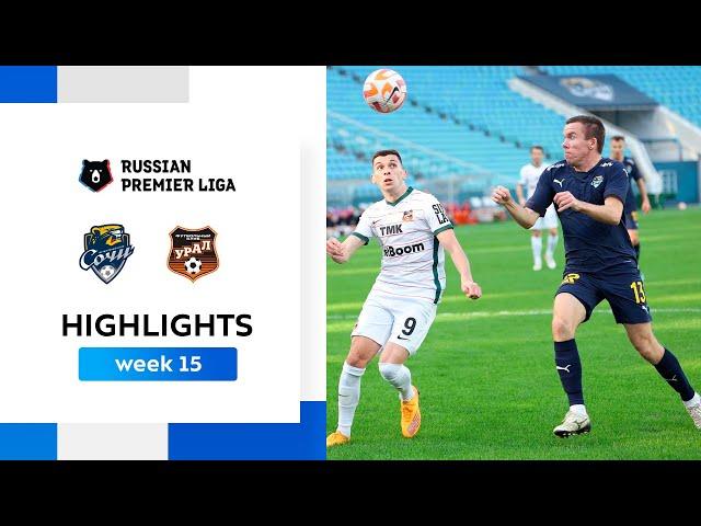 Highlights FC Sochi vs FC Ural (2-2) | RPL 2022/23