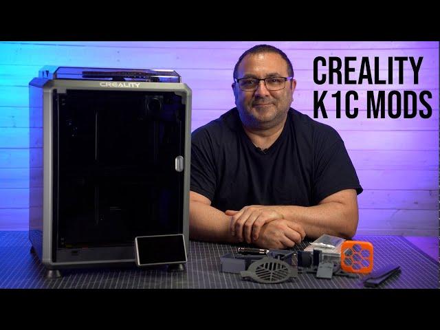 Creality K1C 3D Printer Mods that Make Printing Easier