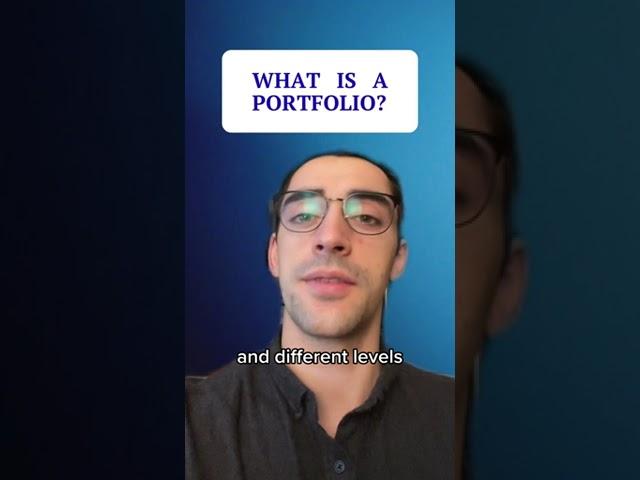 Portfolio Explained - Stock Market Basics #stockmarket #investing #investingforbeginners