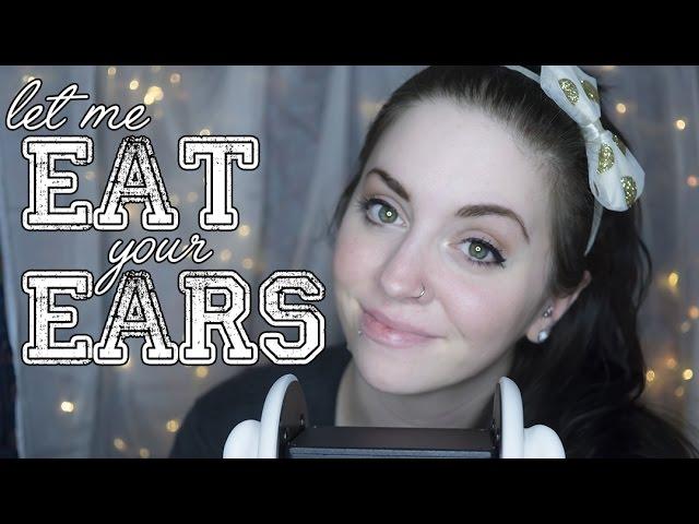 ️ // [ASMR]  Let Me Eat Your Ears! [kissing/nibbling/licking/noms]