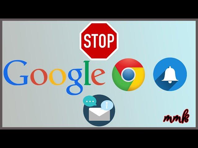 Remove website notifications from Google Chrome web browser