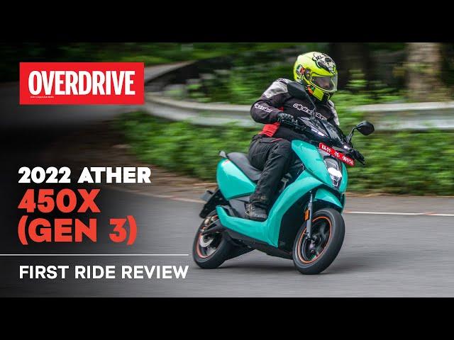 2022 Ather 450X (Gen 3) - First Ride Review: Trying to stay positive | OVERDRIVE