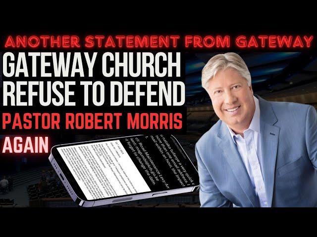 BREAKING‼️ GATEWAY CHURCH RELEASE ANOTHER STATEMENT - 'ITS HIM, NOT US!' #robertmorris