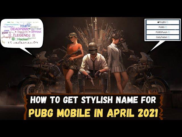 Pubg Mobile | Stylish name Pubg mobile and Add Symbols with STYLISH NAME in just 2 Minutes