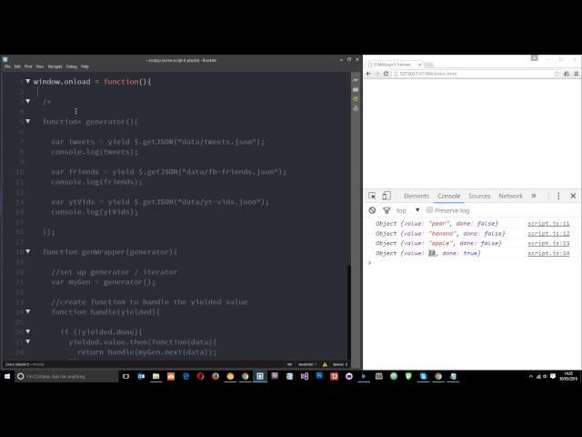 JavaScript ES6 Tutorial #11 - Generators