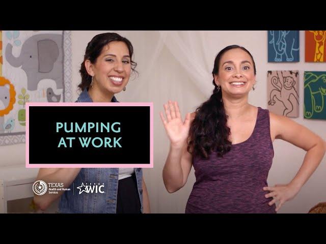 Pumping Breastmilk at Work | Texas WIC for Breastfeeding Support | BreastmilkCounts.com