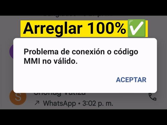 Problema de Conexión o Código MMI No Valido I 3 Soluciones 2024