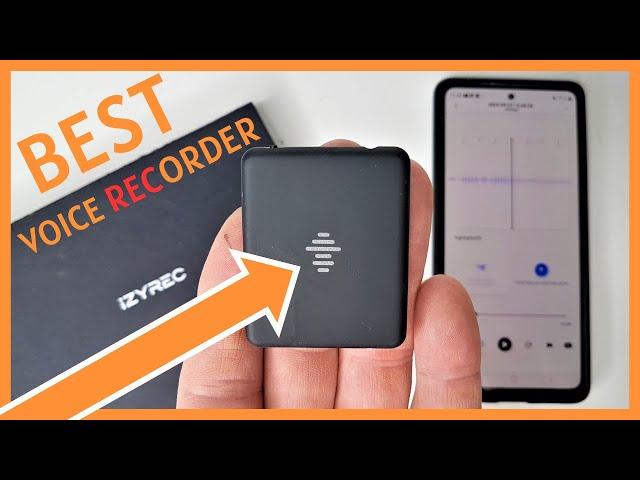 iZYREC: Digital Voice Recorder Review - World's Smallest AI Recording Tech