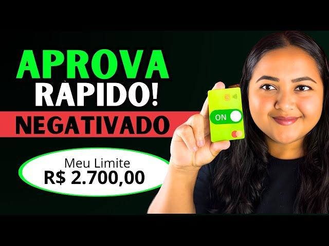 CARTÃO de CREDITO APROVA NA HORA  PELA INTERNET    PEDIU, APROVO! ATÉ NEGATIVADO!