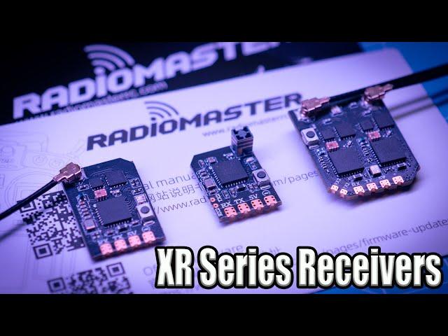 Radiomaster XR Series LR1121 ExpressLRS Receivers - XR1, XR2,XR3 & XR4 A Receiver For Everyone!