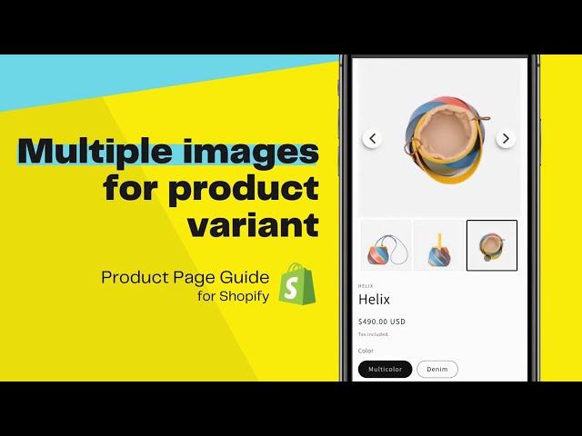 Show images of the selected variant ONLY - Upgrade your Shopify Product Page