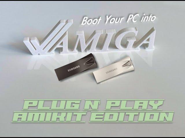 Boot your PC into Amiga!