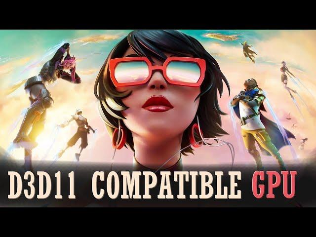 How To Fix Fortnite d3d11 Compatible GPU(Feature Level 11.0 Shader Model 5.0) FIXED