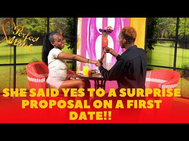 She Said Yes to a Surprise Proposal of the year on perfect match #ebruperfectmatch (full eps)