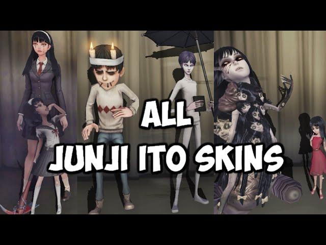 【Identity V x Junji Ito】Playing ALL Junji Ito Crossover Skins