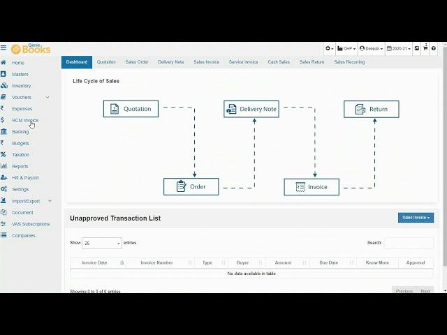 How to Record Sales Return in GenieBooks