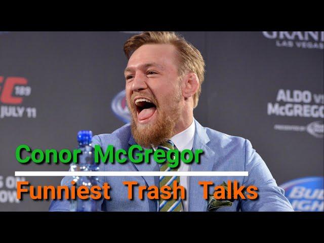 Conor McGregor Funniest Trash Talks