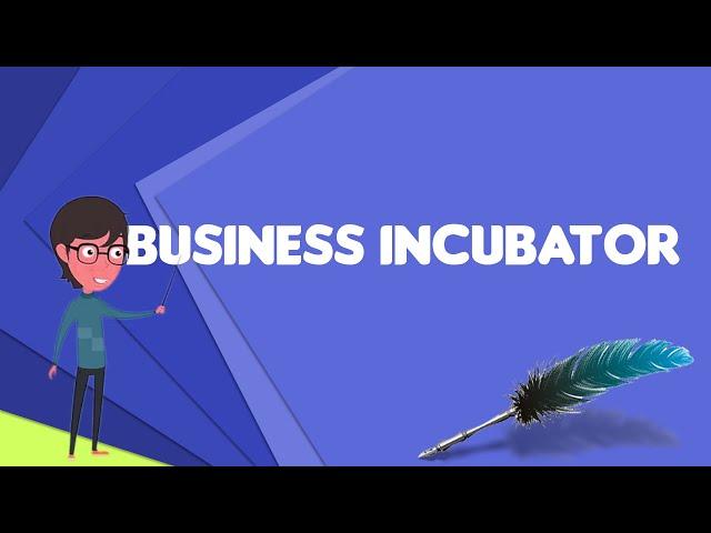 What is Business incubator?, Explain Business incubator, Define Business incubator