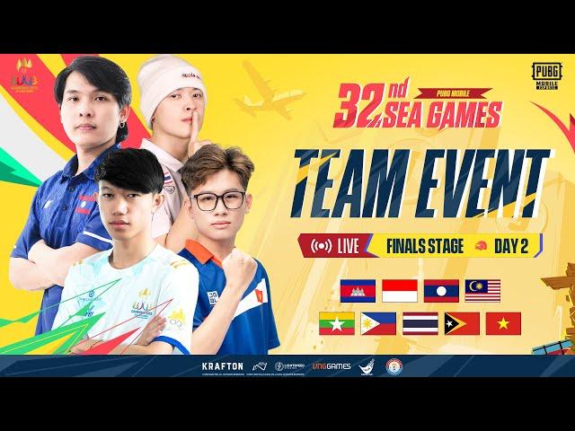  32ND SEA GAMES | PUBG MOBILE | TEAM EVENT - FINALS DAY 2