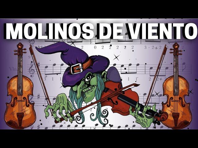 MAGO DE OZ / Molinos de viento partitura de violín / partitura violino / medium violin sheet.