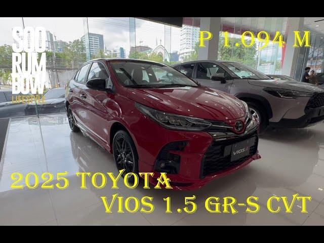 2025 Toyota Vios 1.5 GR-S CVT Review