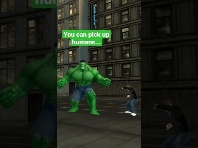 Hulk on PS2: Still the best Marvel game