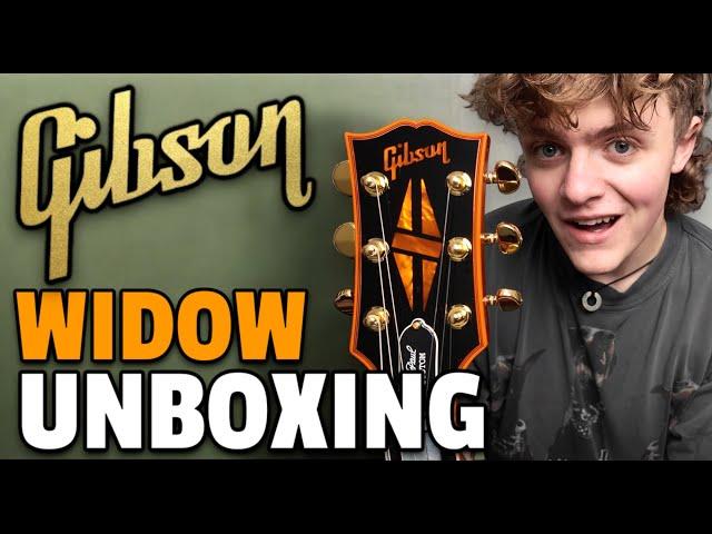 I Unbox 3 Gibson Custom Shop Widow Guitars!